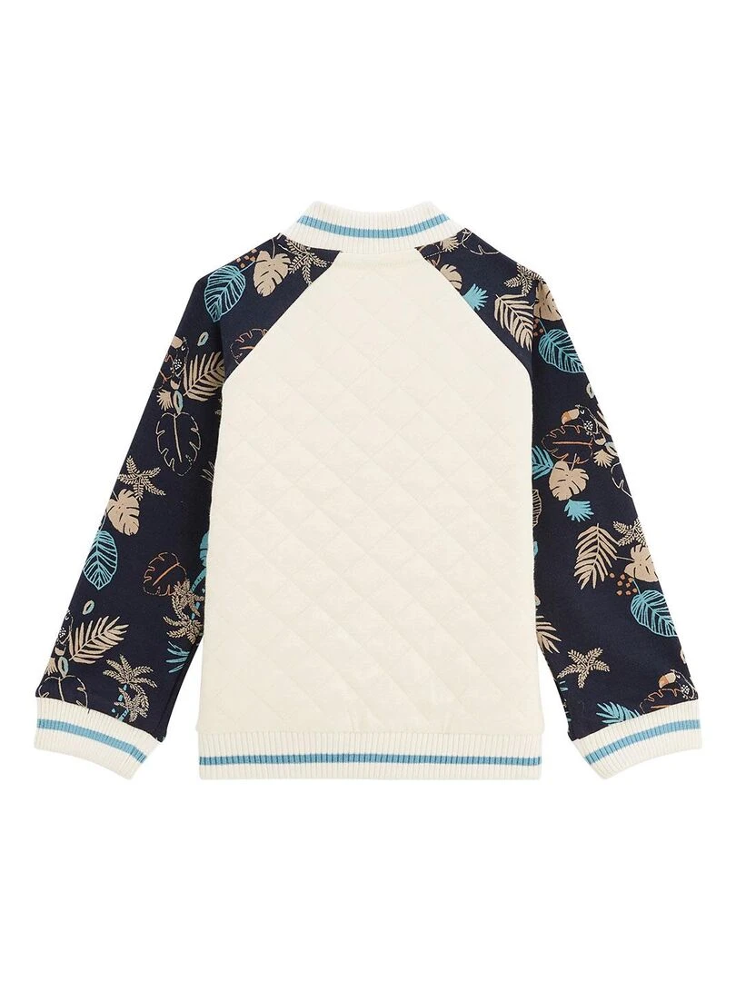 Veste teddy enfant Manaus   Ecru