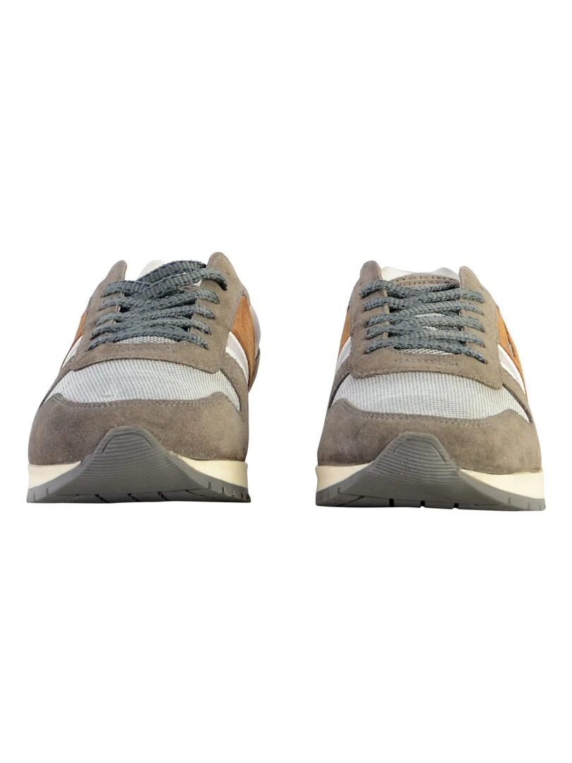 Basket Cuir Redskins Affairan   Gris