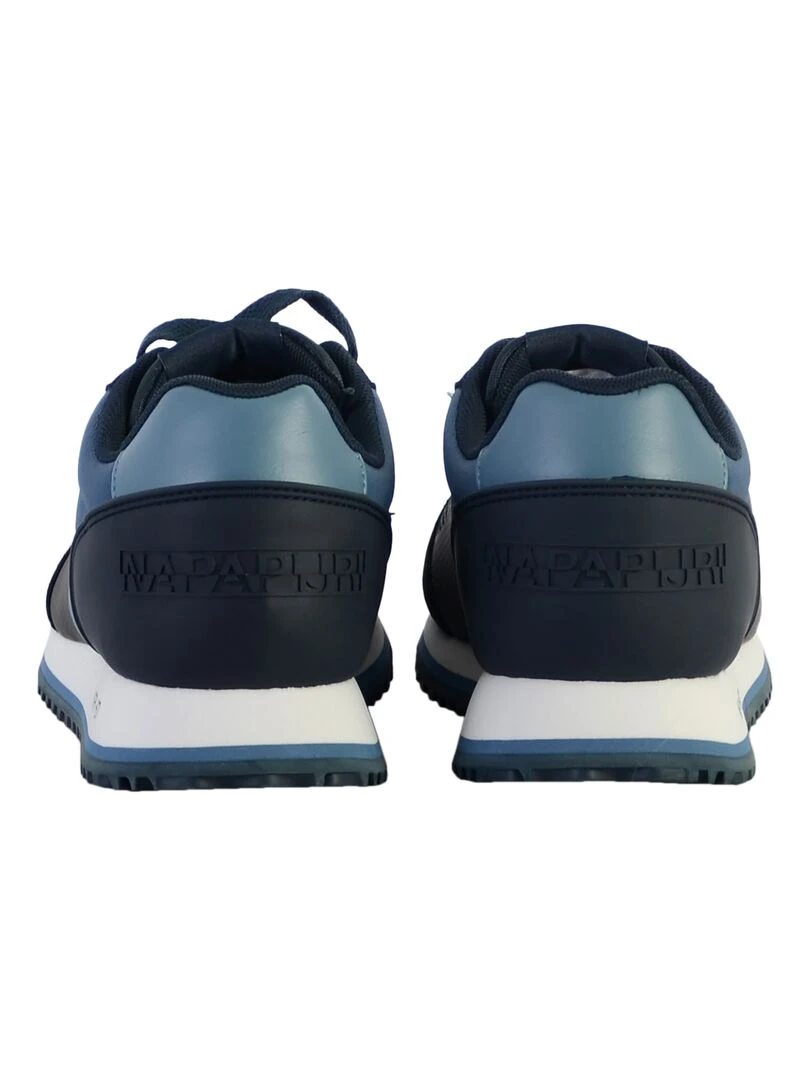 Basket Napapijri Suede Running   Bleu