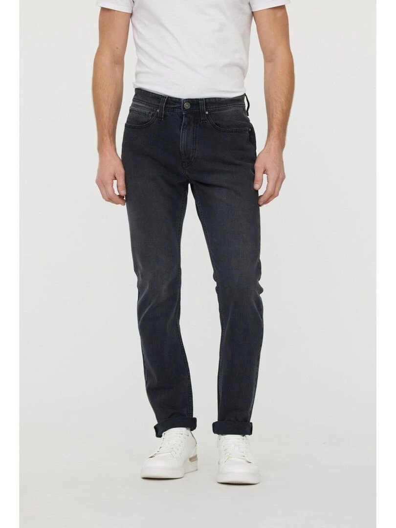 Lee Cooper Jean coton straight 122Z Noir