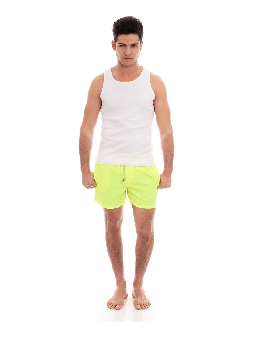 SHORT DE BAIN GARYFLUO   Jaune