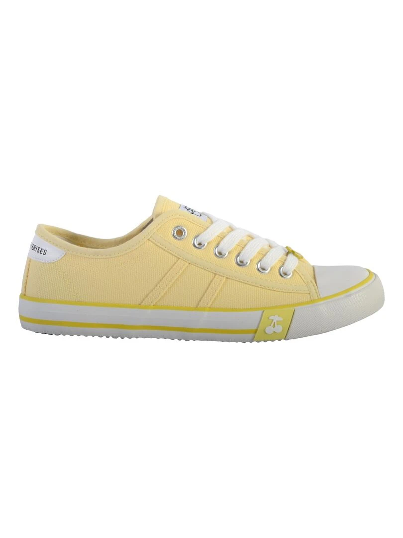 Basket Le Temps Des Cerises Easy Jaune