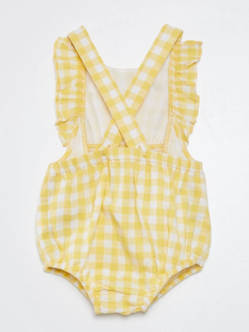 Combinaison barboteuse Jaune