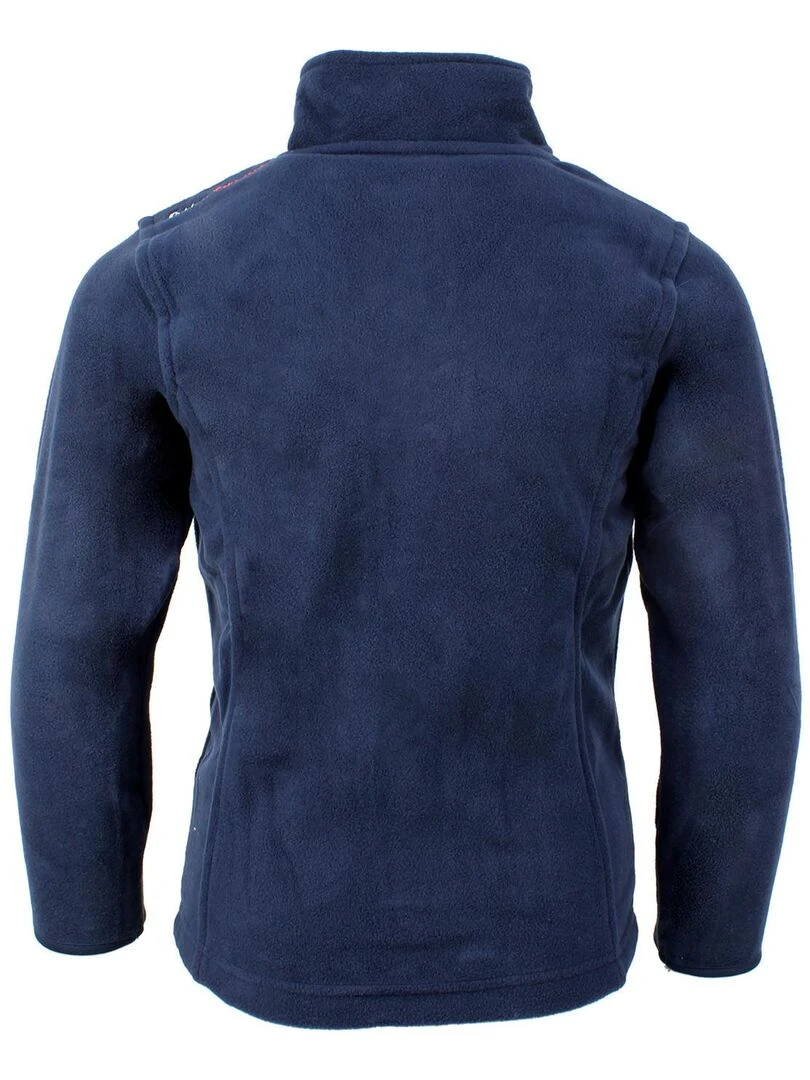 Blouson polaire fille FACESARE PEAK MOUNTAIN Bleu marine