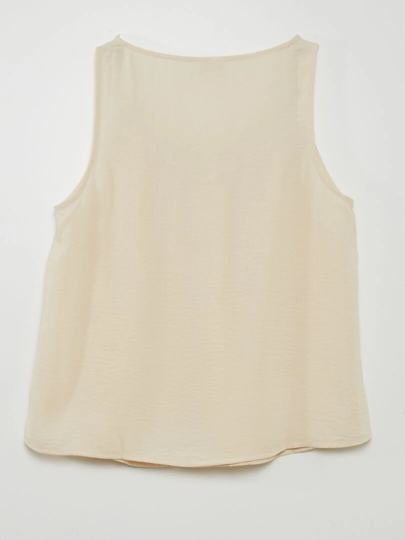 Blouse sans manches 'JDY'   Beige