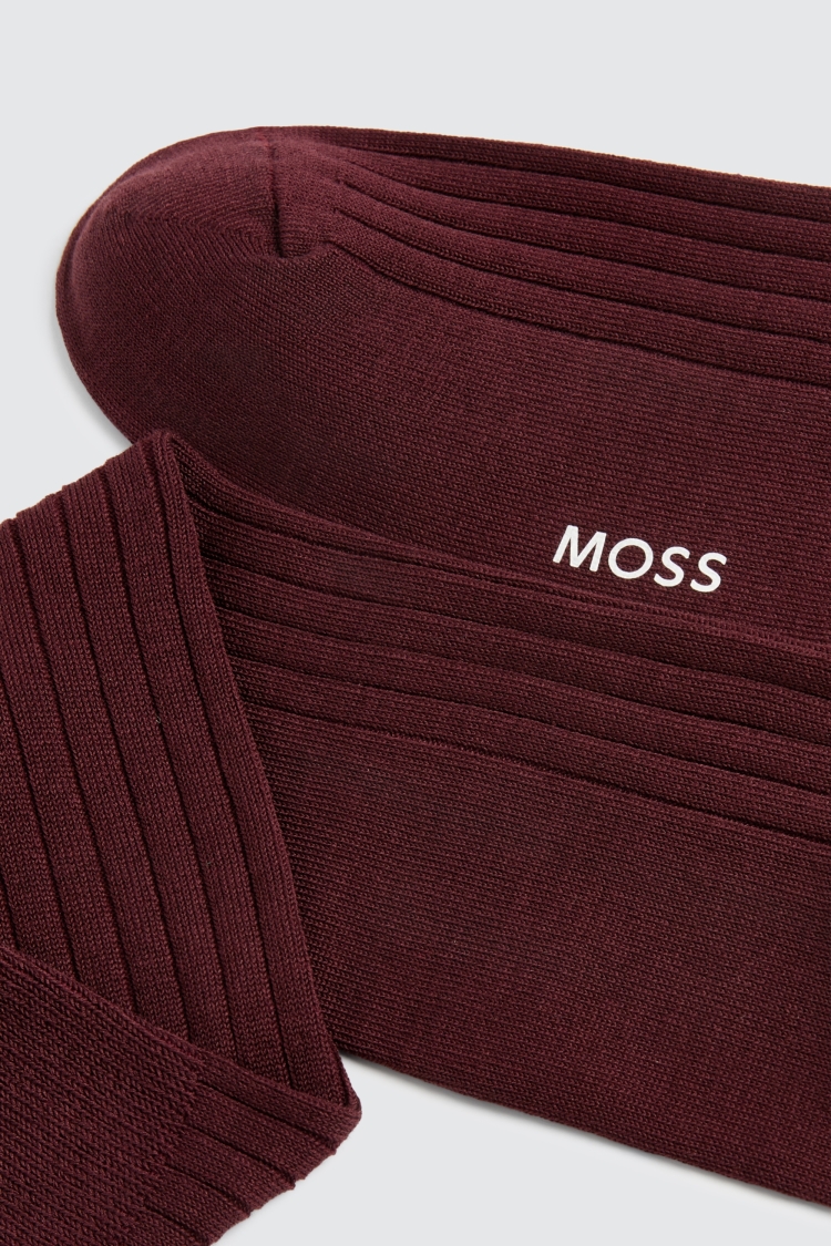 Fig Fine Ribbed Socks Buy Online at Moss