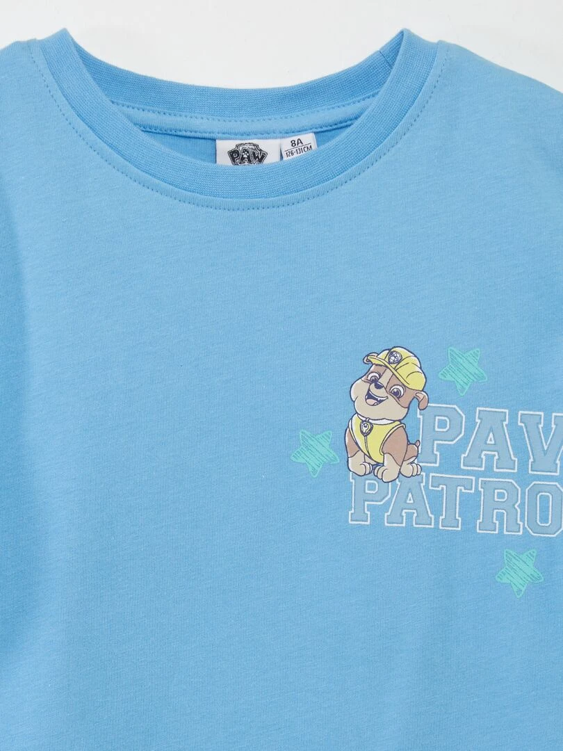 T shirt 'Pat Patrouille'   Bleu clair