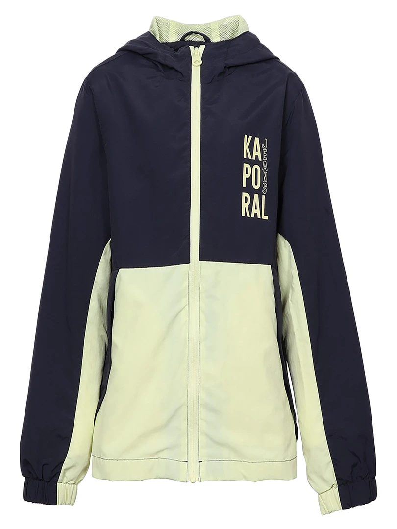 Veste Enfant à Capuche Zippé Kaporal Riri Bleu