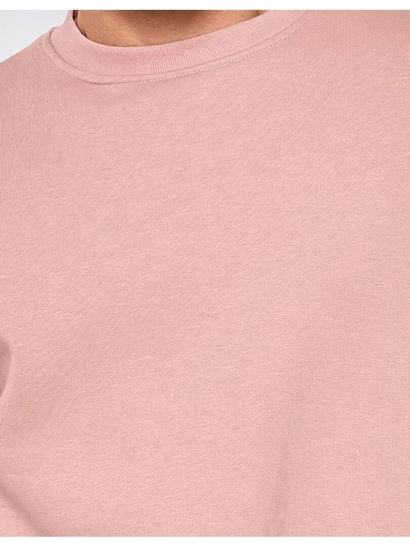 Pull Col Rond Kebello   Rose