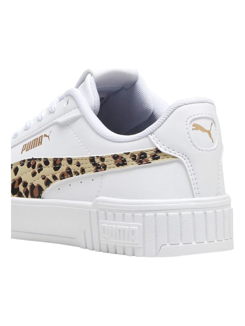 Basket à Lacets Enfant Puma Carina 2.0 Animal Update Jr   Blanc