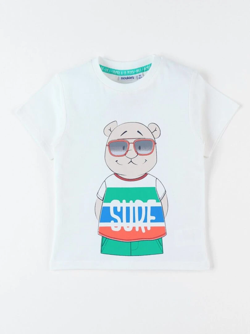 T shirt Nouky à manches courtes Noukie's Beige