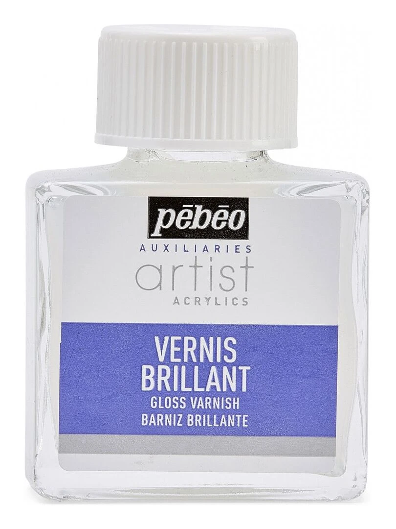 Vernis brillant et transparent pour peinture 75 ml N/A