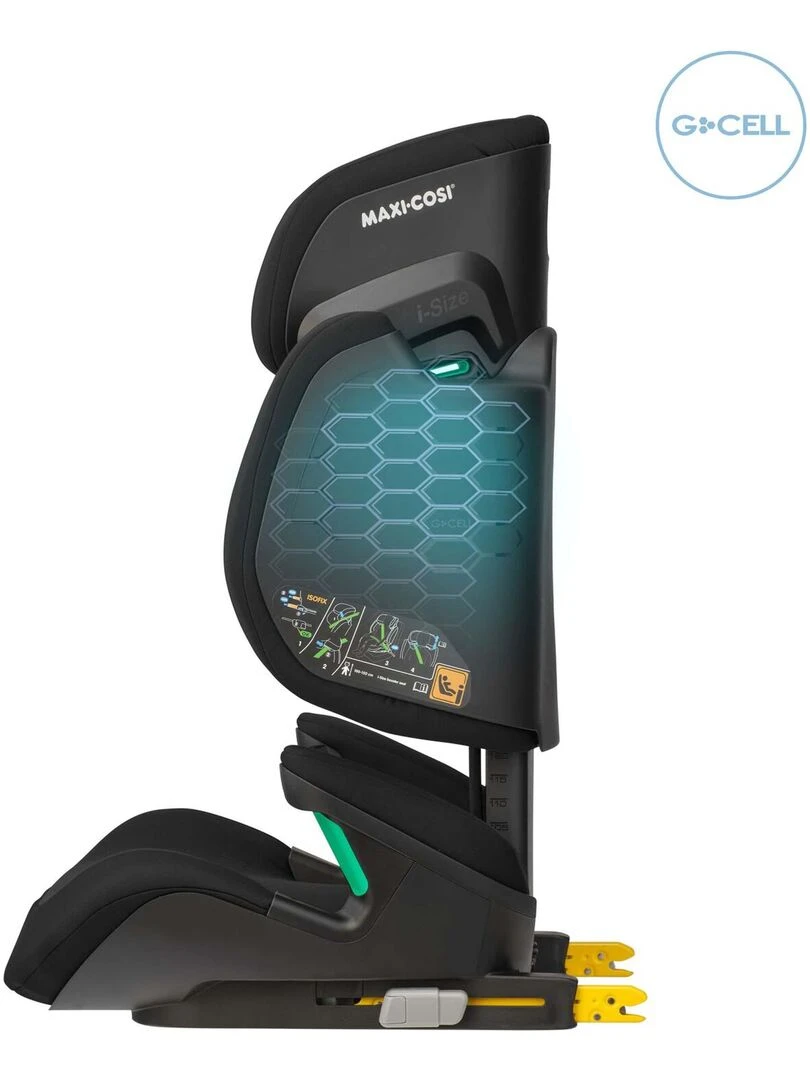MAXI COSI Siège Auto Rodifix M I Size  Groupe 2/3  Isofix  Evolutif  de 3 5 à 12 ans  Black   Noir Noir