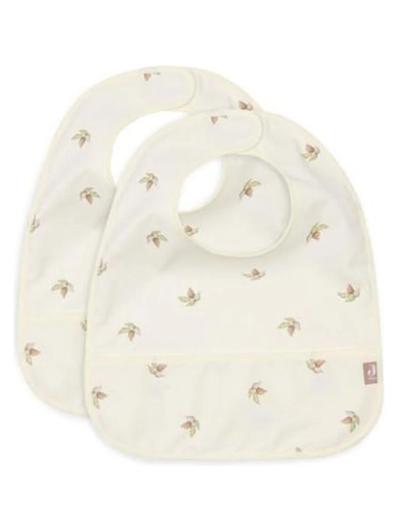 Bavoir imperméable Rosehip (2pcs) Jollein Multicolore