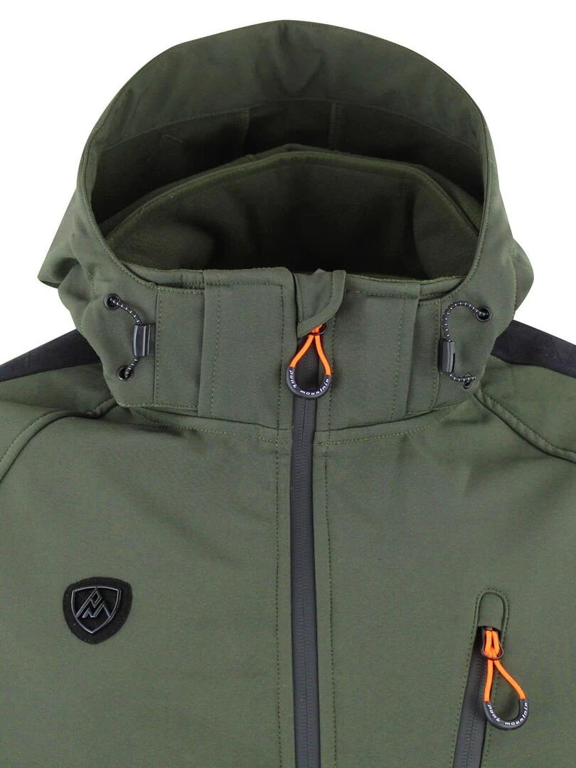 Blouson softshell CARGAN   PEAK MOUNTAIN   Kaki