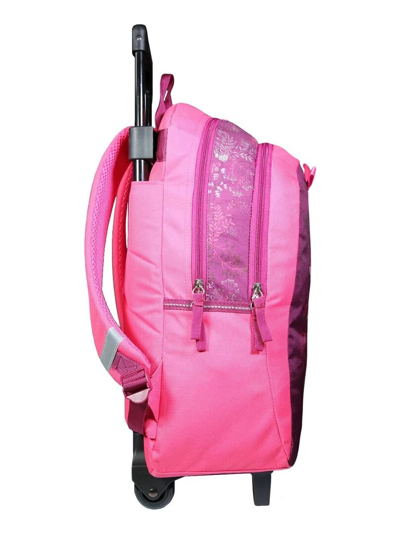 BAGTROTTER Sac à dos à roulettes Cybel Cheval Violet   Violet