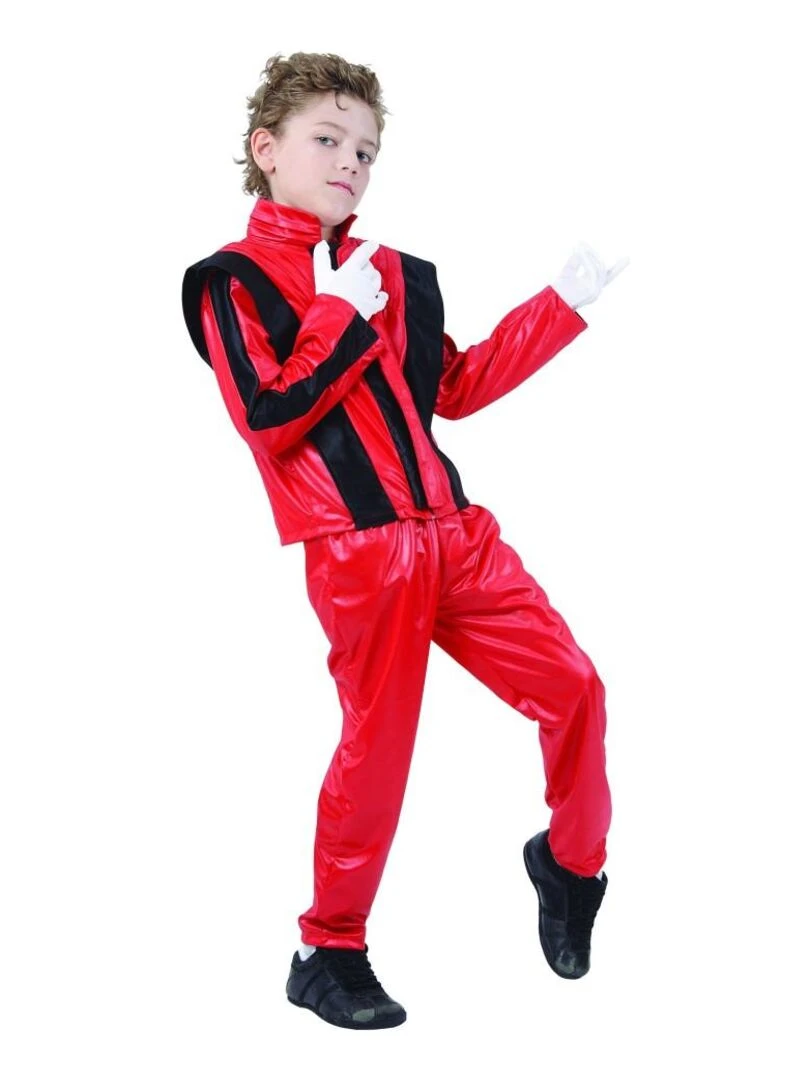 Déguisement Superstar enfant Rouge