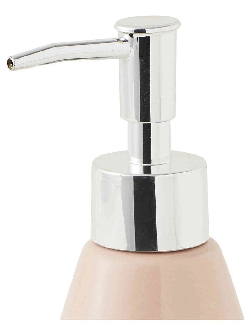 Guy Levasseur Distributeur de savon en dolomite rose Rose pâle