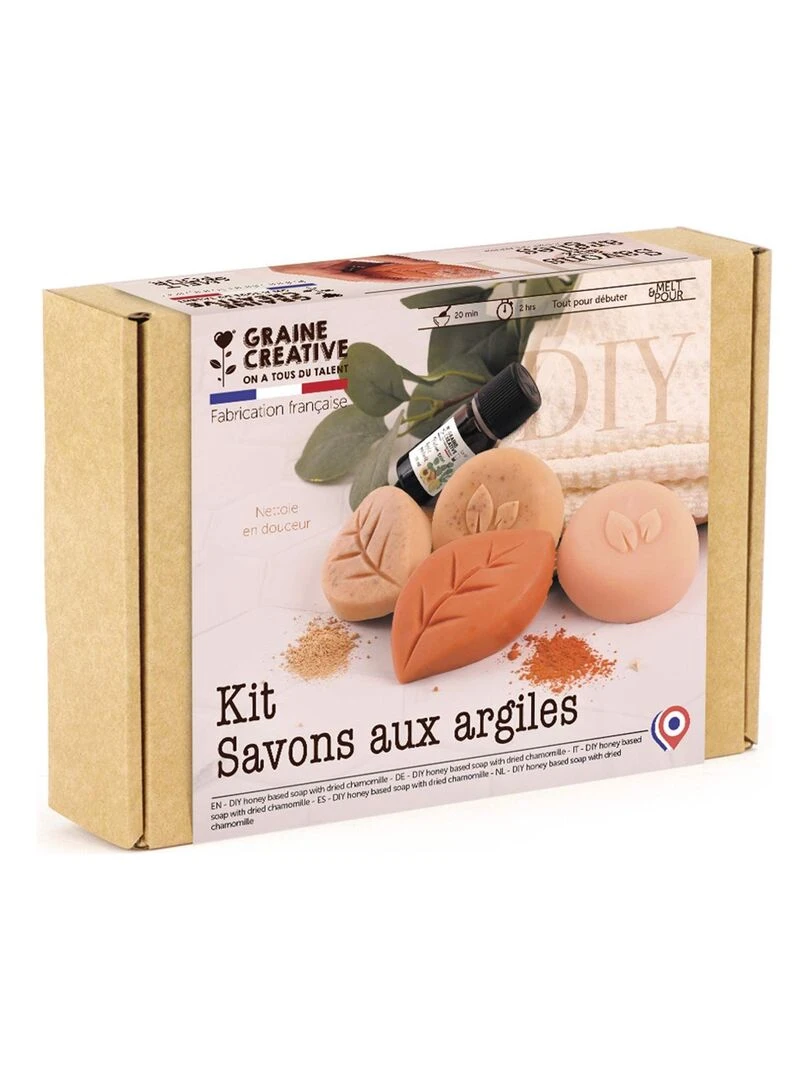 Coffret DIY savons aux argiles N/A