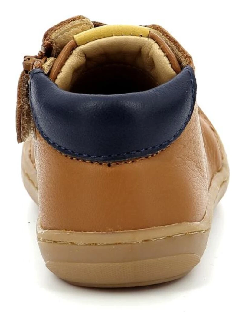 Bottillons Cuir Chyoso Beige