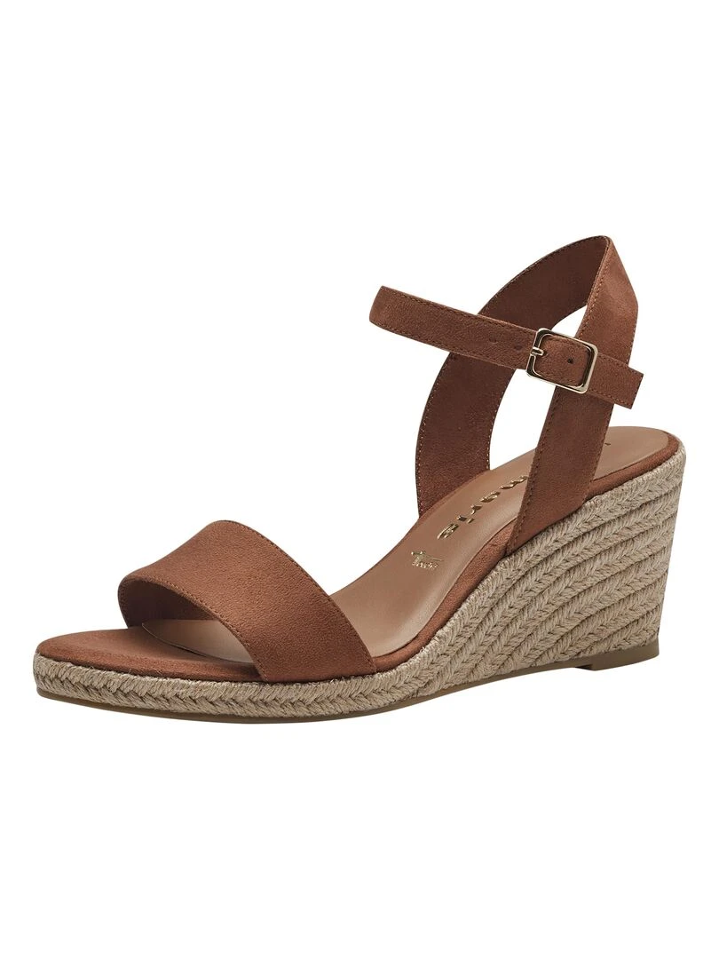 Sandales Compensées Tamaris Touch It   Marron
