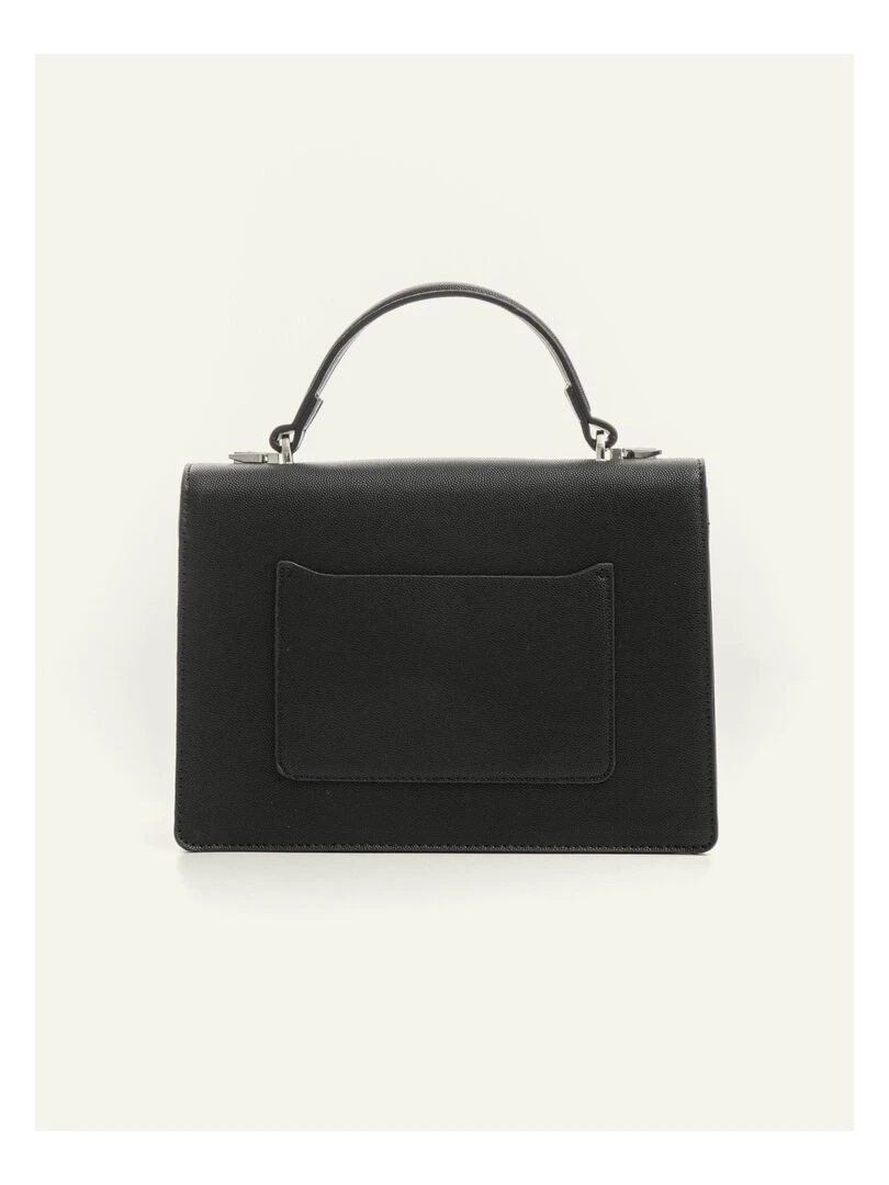 Petit sac similicuir bandoulière amovible DL MARIA Noir