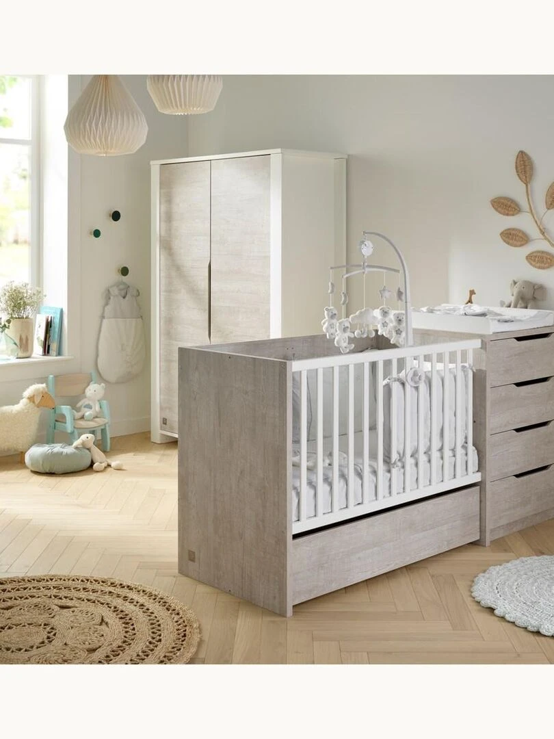 Lit combiné LOFT   SAUTHON   Blanc