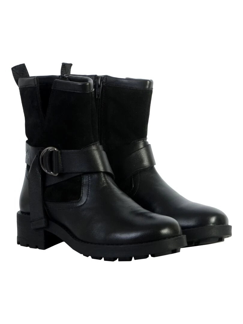Bottes Cuir Kaporal Lincka   Noir