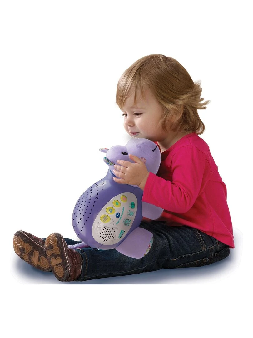 Projecteur d'ambiance Hippo Dodo Nuit Etoilée   Violet