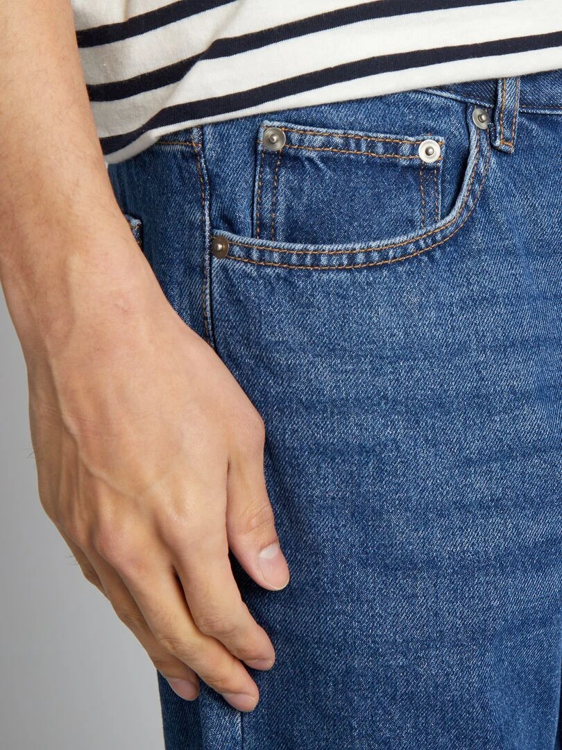 Jean droit   L34   Bleu