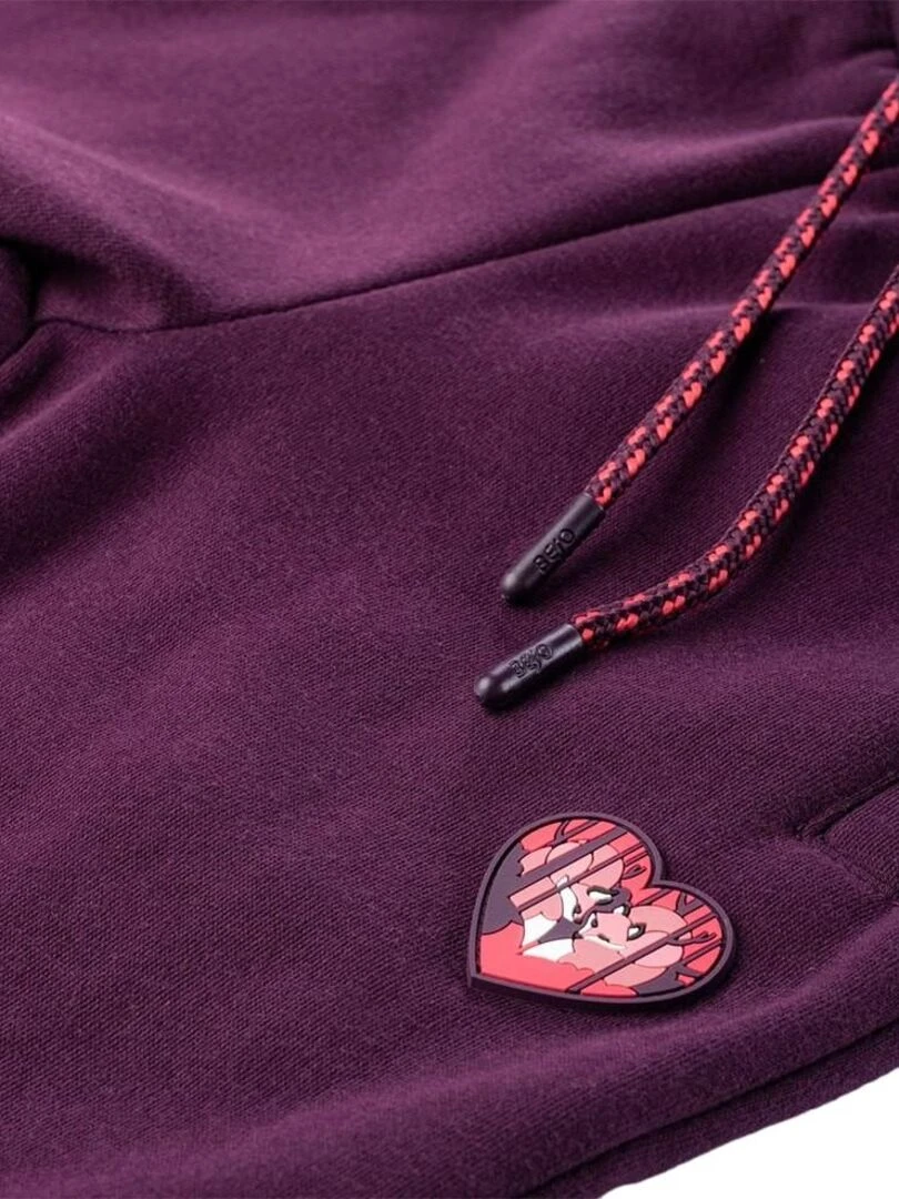 Bejo   Pantalon de jogging TIGOS   Violet foncé