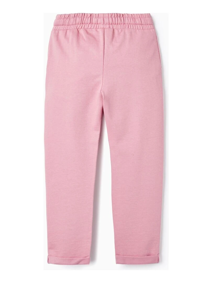 Pantalon De Sport En Coton Pour Fille THE WAVE TRIBE Rose clair