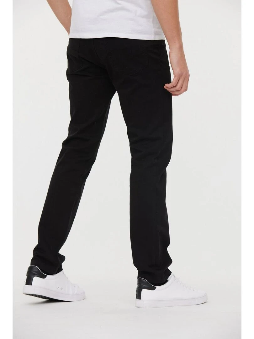 Lee Cooper   Pantalon coton straight LC126ZP 10395   Noir