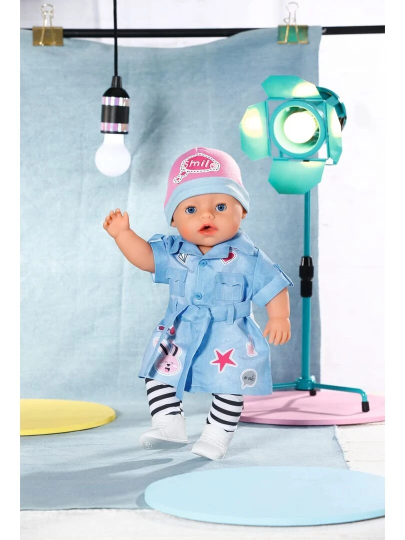 Baby born Deluxe Robe en Jean pour poupée de 43 cm N/A