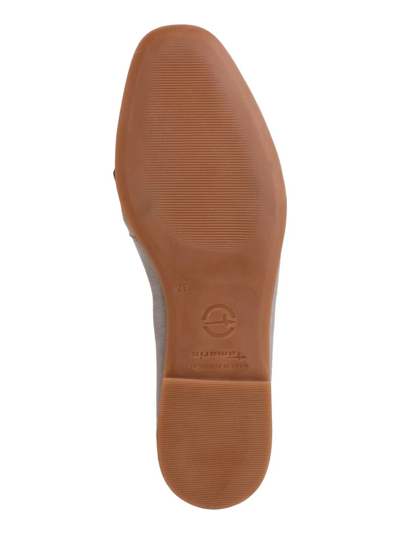 Mocassin Cuir Tamaris   Vert