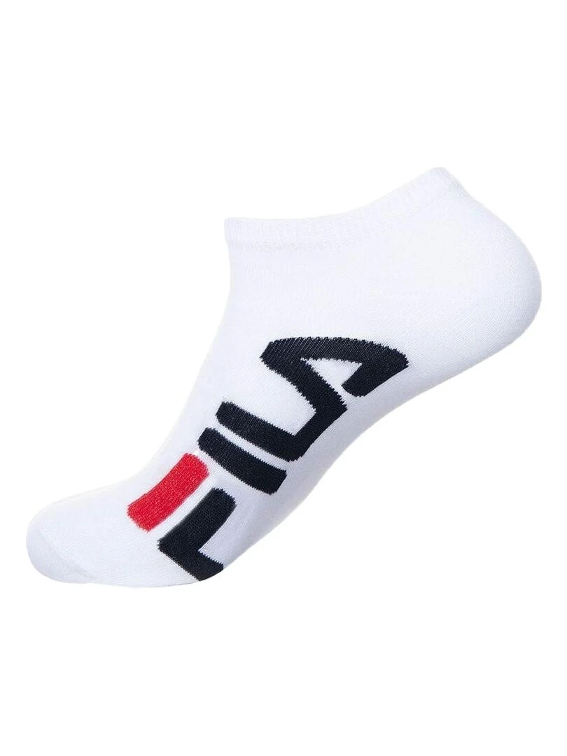 Lot de 12 Paires de Chaussettes socquettes homme Fila   Noir Blanc