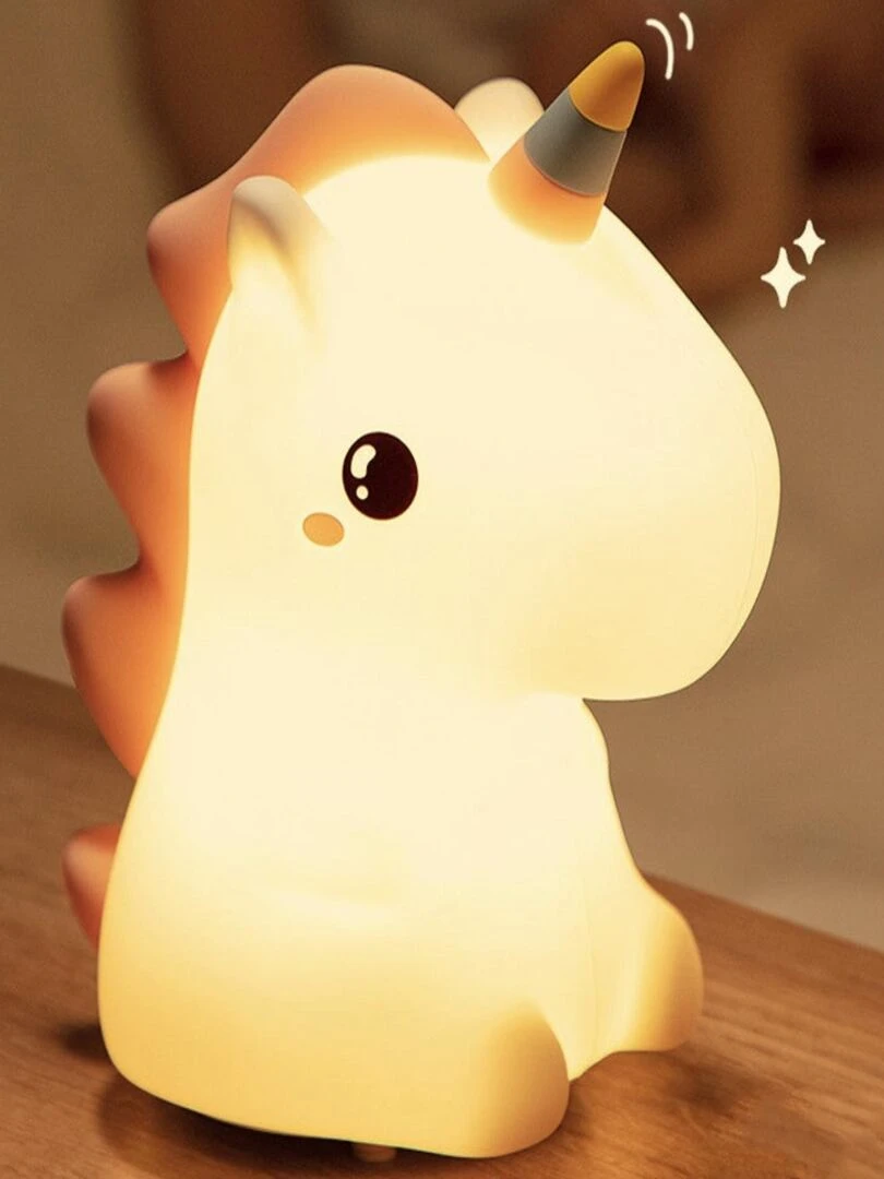 Ma Lampe Veilleuse Licorne Beige clair