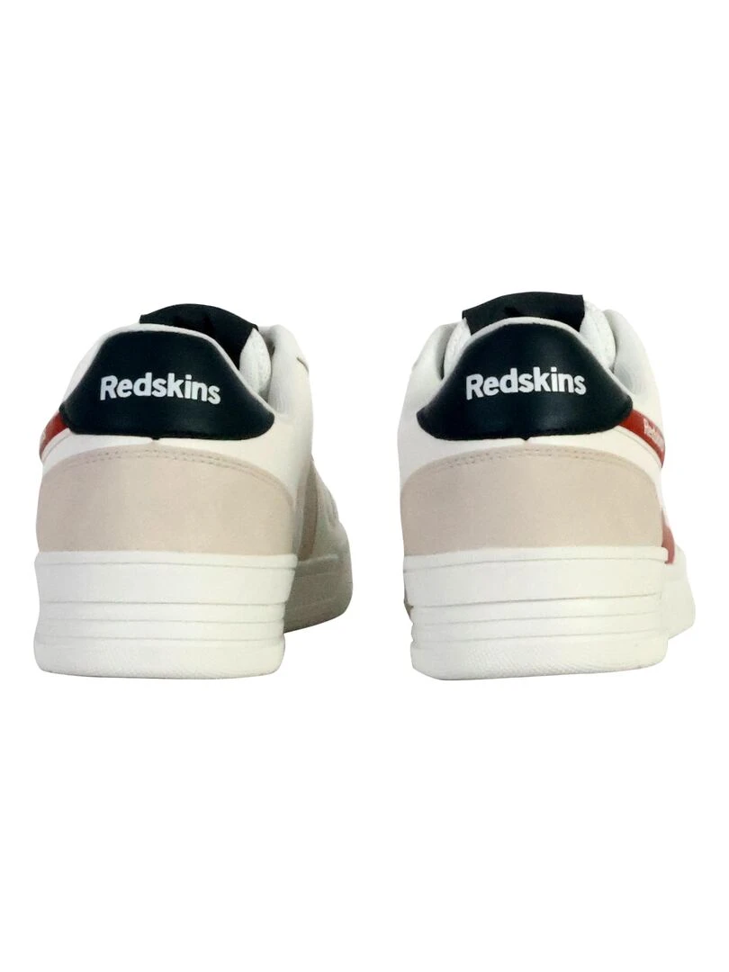 Basket à Lacets Redskins Finn   Blanc