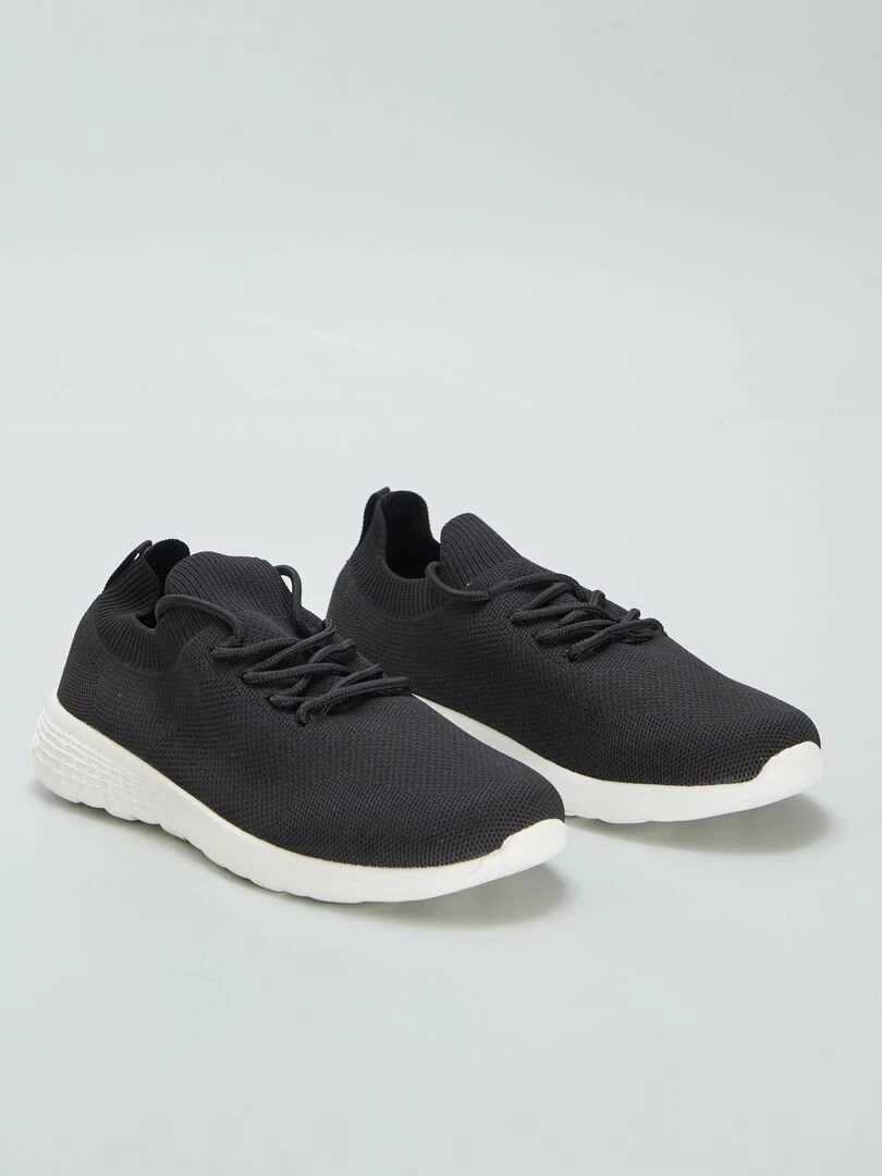 Baskets en mesh esprit running Noir