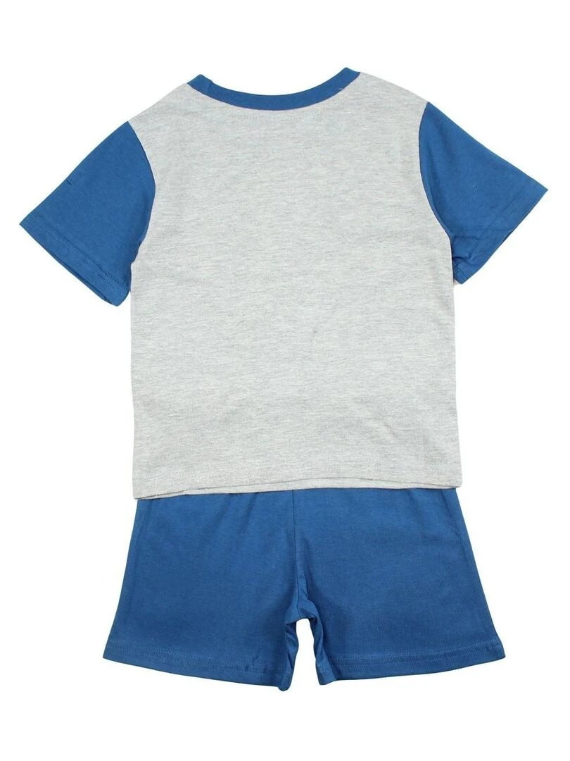 Avengers   Ensemble T shirt short garçon Imprimé Avengers   Bleu