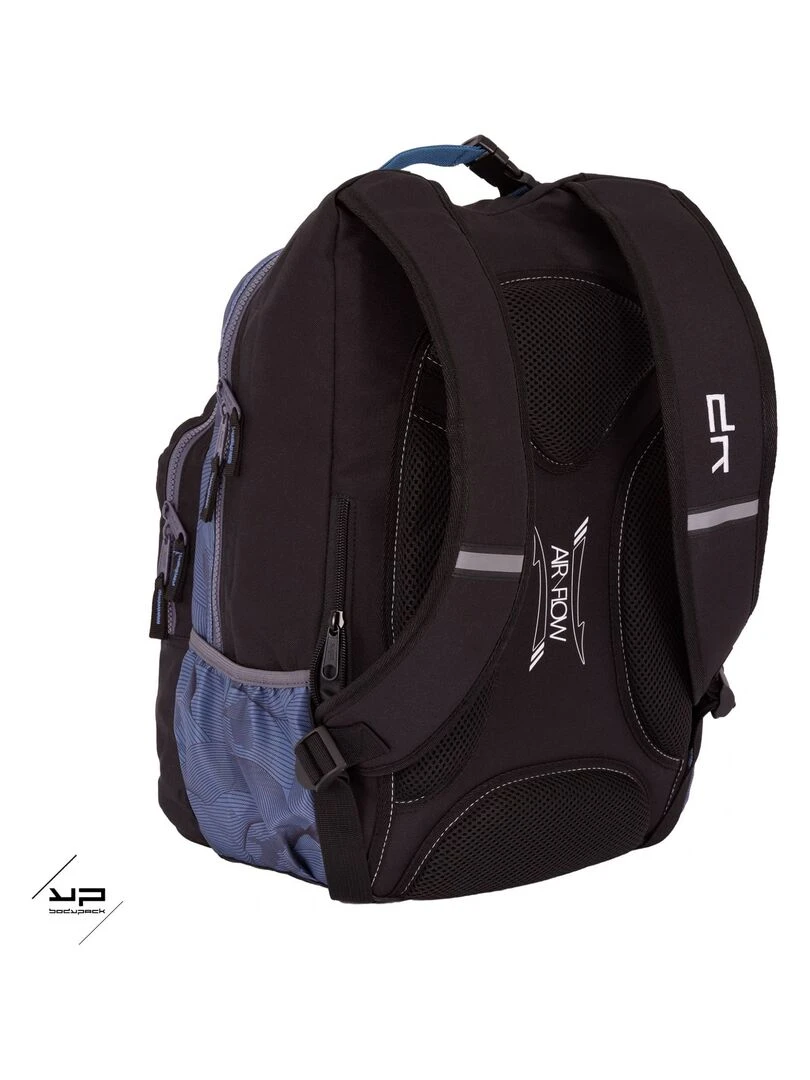 BODYPACK Sac à dos recyclé Moiré bleu Bleu