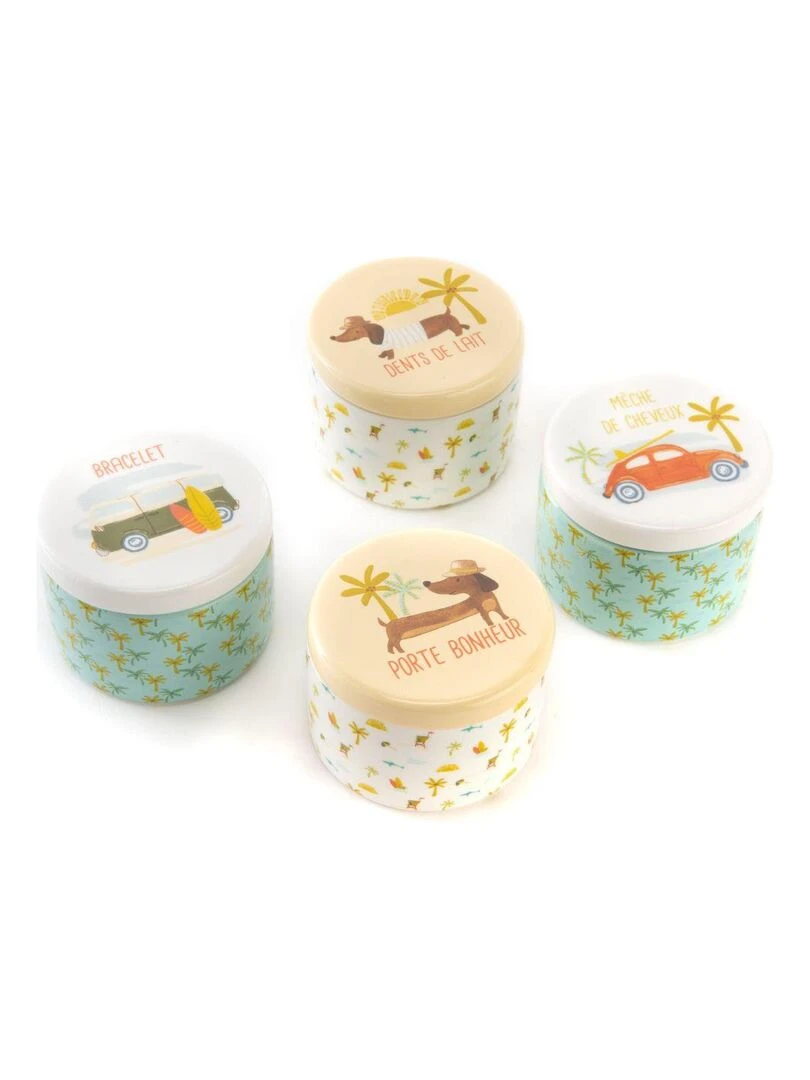 Coffret cadeau de naissance Marcel Multicolore