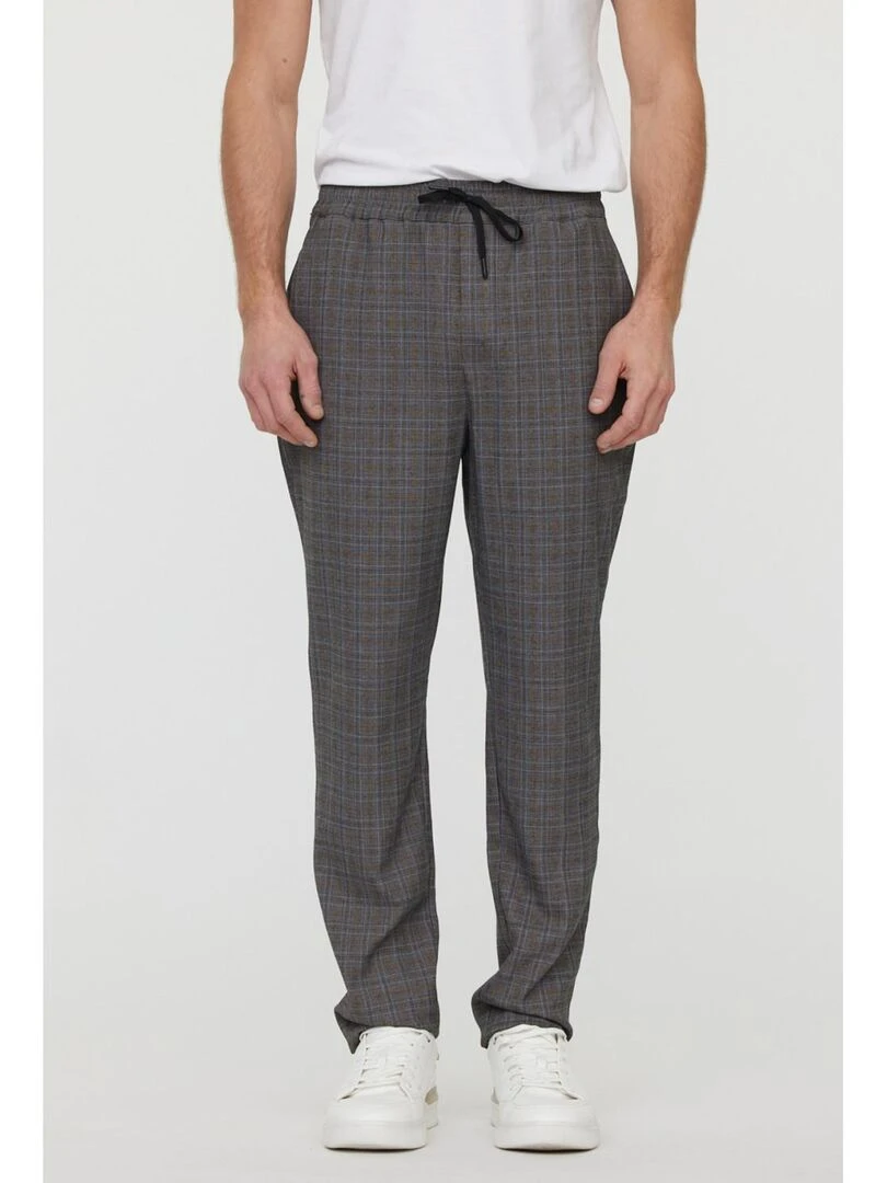 Lee Cooper Pantalon polyester chino elastiqué GORGEOUS Gris