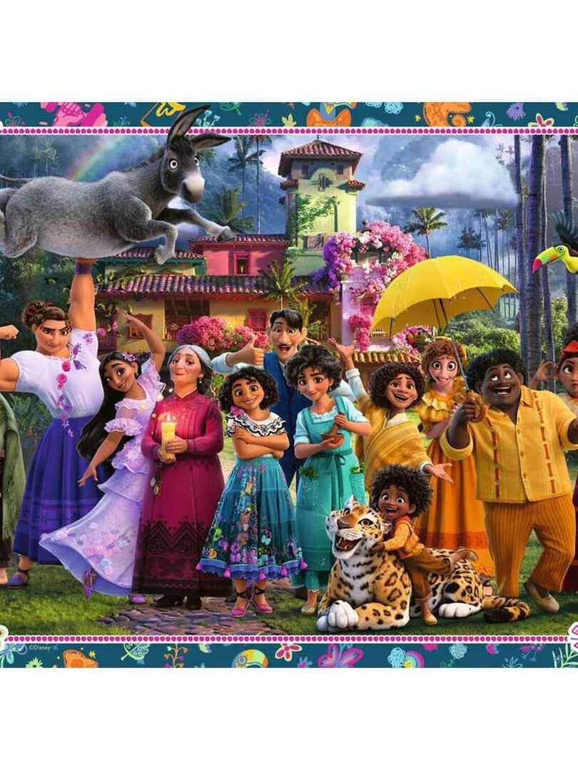 Puzzle 100 pièces XXL : Disney Encanto : La famille Madrigal N/A