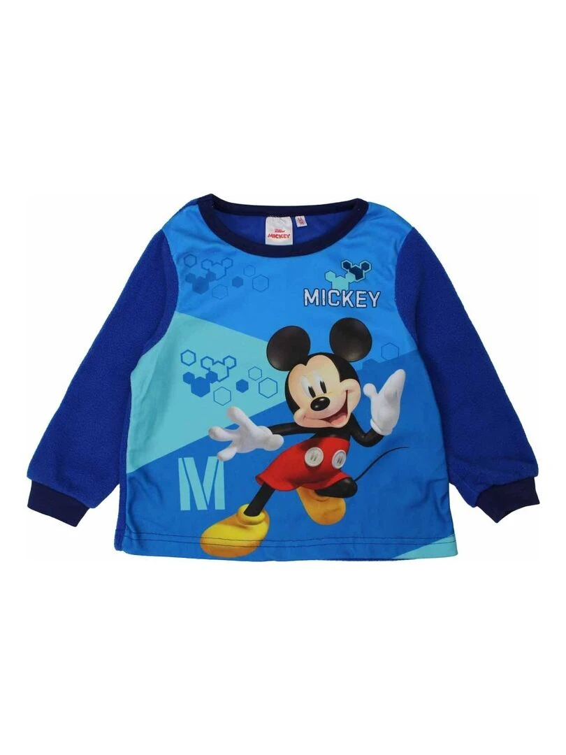 Disney Pyjama garçon imprimé Mickey Bleu