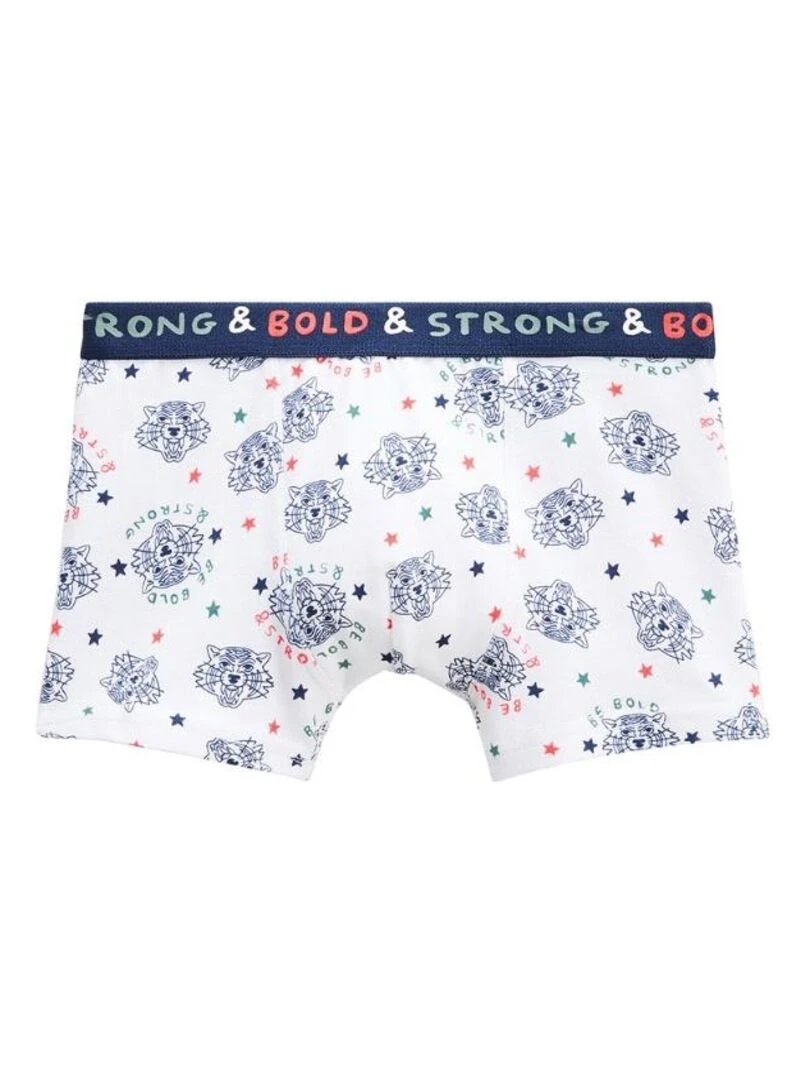 Lot de 2 boxers garçon Touram   Kaki