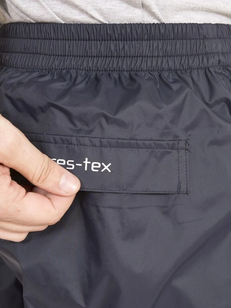 Trespass   Surpantalon imperméable Qikpac   Bleu marine