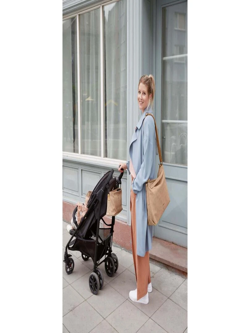 TEN Sac Shoulder camel Marron