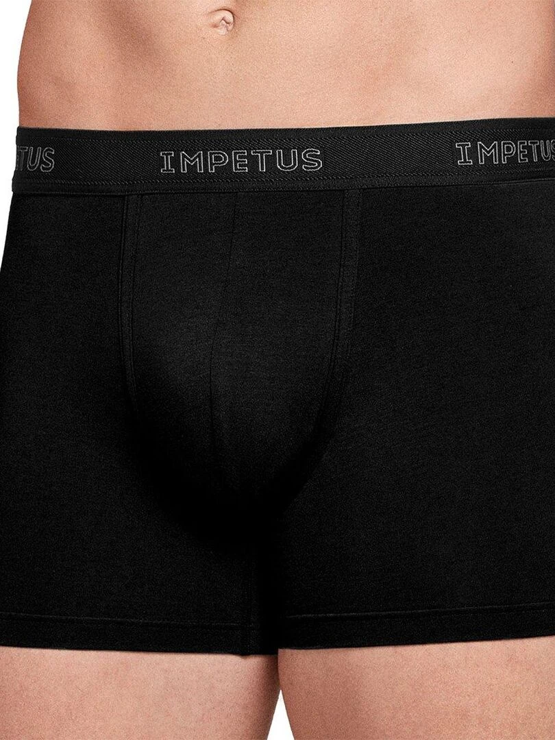 Offre 2+1 gratuit : pack de 3 boxers en coton   Gris