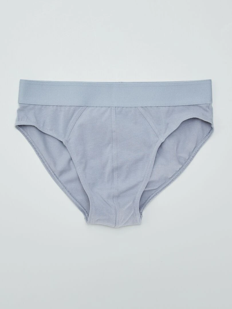 Lot de 3 slips unis   BLEU